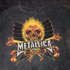 Urban Outfitters Black Metallica T shirt